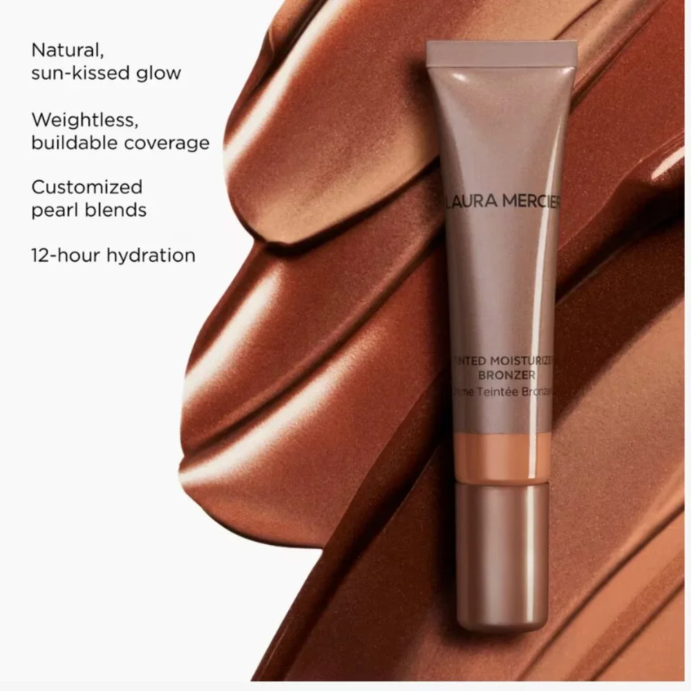 Laura Mercier Sunbeam Tinted Moisturizer Bronzer Cream Glow Bronzer NIB
